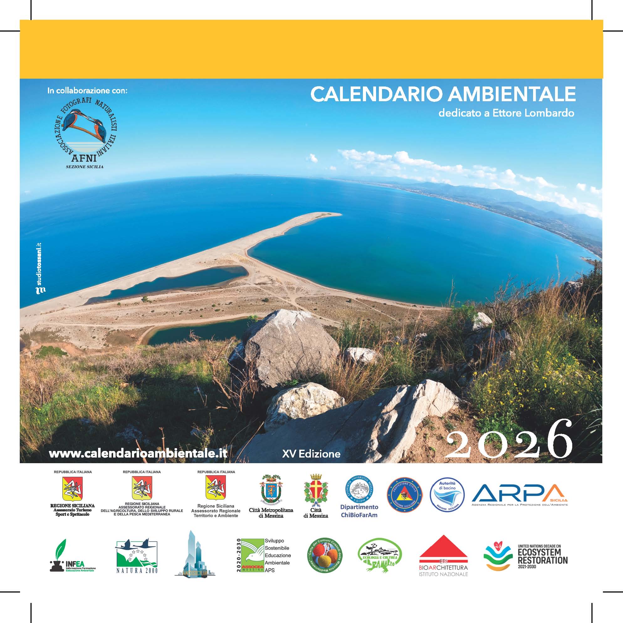 Calendario Ambientale della Associazione per lo Sviluppo SOstenibile
e Centro di Educazione Ambientale Messina APS