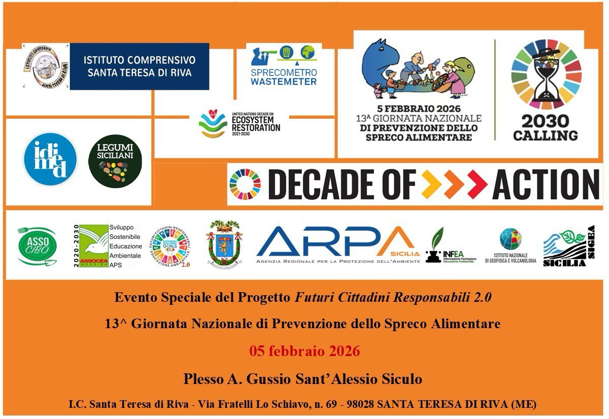 13^ Giornata Nazionale di Prevenzione dello Spreco Alimentare